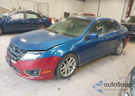 2012 Ford Fusion Sel z USA, uszkodzony, nr VIN 3FAHP0JAXCR100655